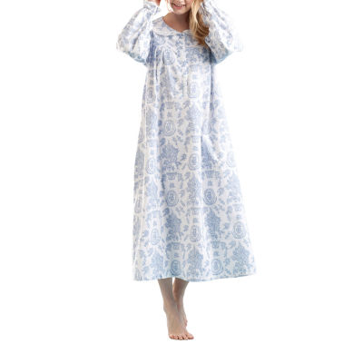 long flannel nightgowns plus size