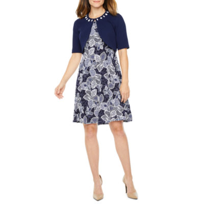 jcpenney navy dresses