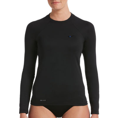 nike rash guard swimsuit top