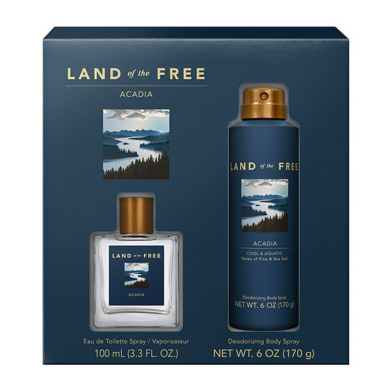 Land Of The Free Acadia Eau De Toilette 2-Pc Gift Set ($31 Value)