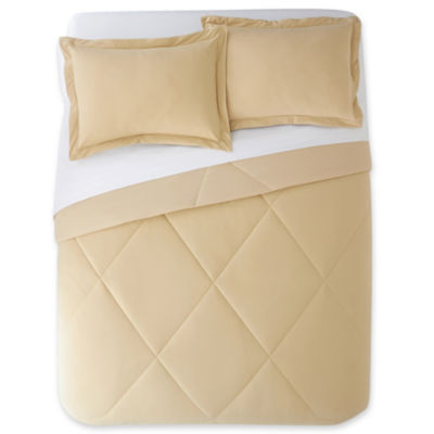 Micro Flannel Comforter Set Jcpenney