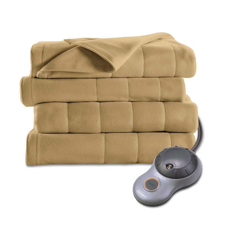 UPC 027045785754 product image for Sunbeam Fleece Heated Blanket | upcitemdb.com
