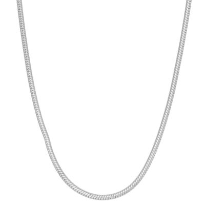 Sterling Silver 24 Inch Semisolid Chain Necklace JCPenney