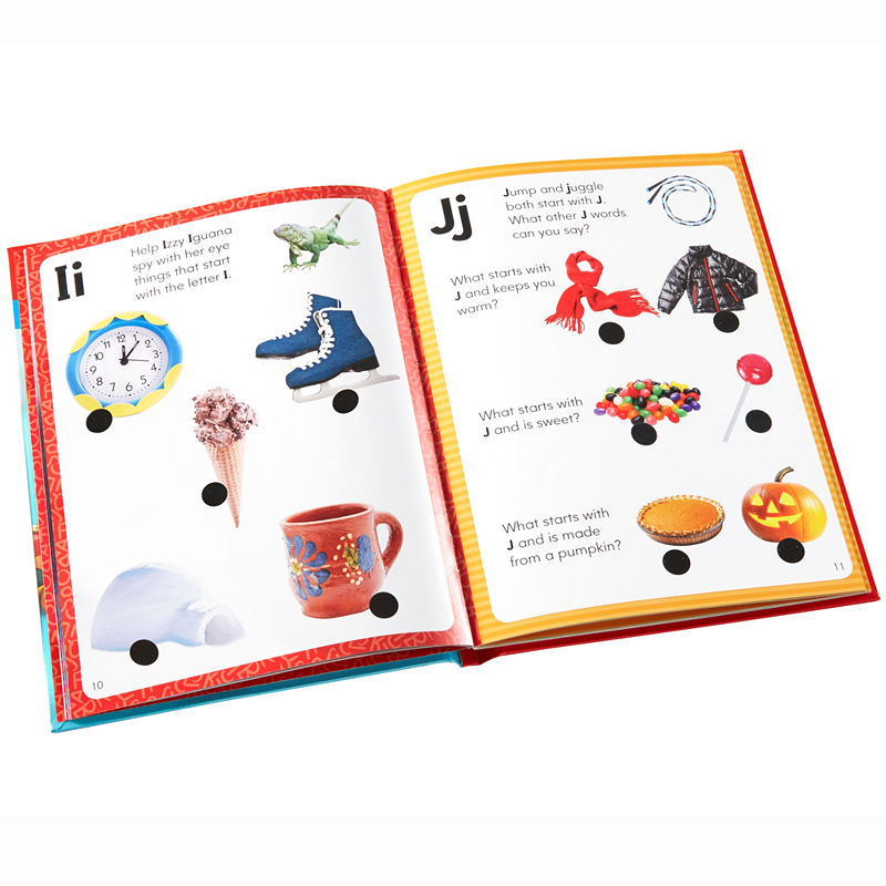 Educational Insights Hot Dots Jr. Let'S Learn The Alphabet Interactive Books (5 Book Set - Books Only)