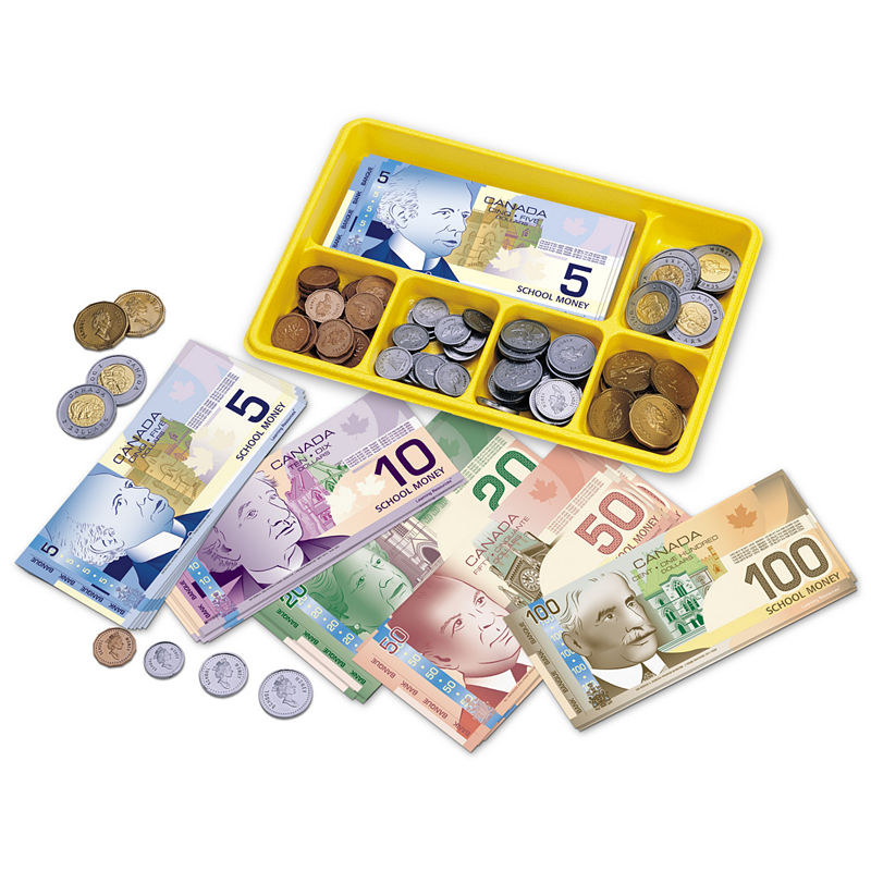 Learning Resources Canadian Currency X-Change Activity Set