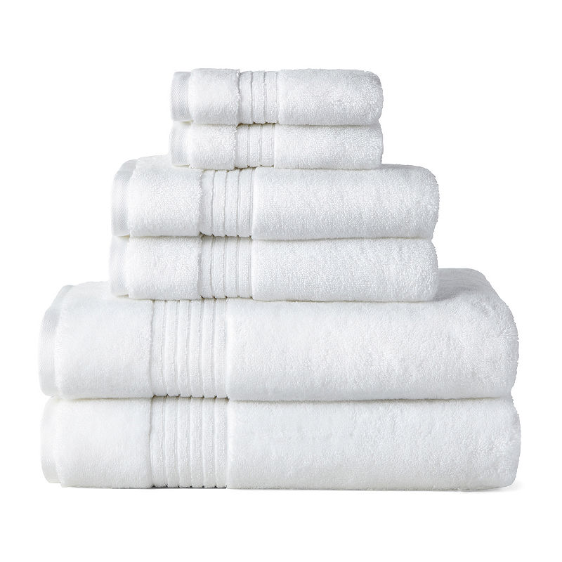 LIZ CLAIBORNELiz Claiborne Signature Plush Bath Towel Collection, One Size , White DailyMail