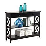 Convenience Concepts Oxford Living Room Collection 1-Drawer Console Table