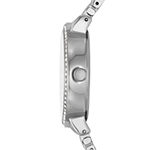 Geneva Ladies Womens Crystal Accent Silver Tone Bracelet Watch Fmdjm241