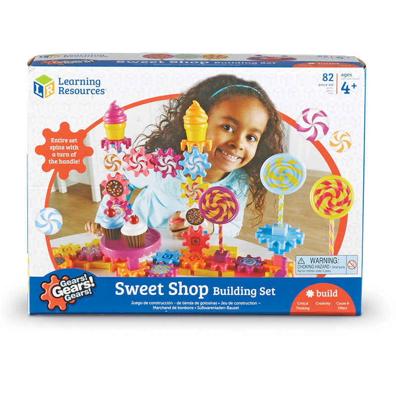 Learning Resources Gears! Gears! Gears! Sweet Shop Building Set