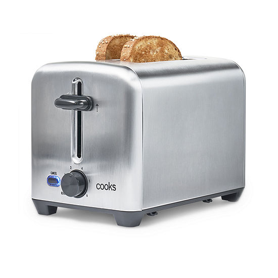 Cooks 2-Slice Stainless Steel Toaster 22304/22304C, Color: Stainless