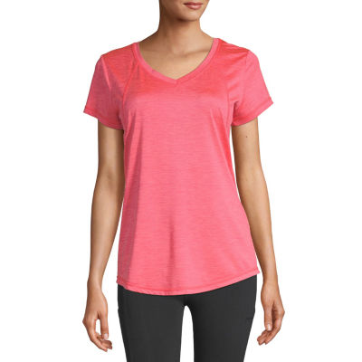 Download Xersion Womens V Neck Short Sleeve T-Shirt Plus, Color ...