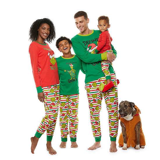 Dr. Seuss Grinch Family Matching Pajamas
