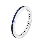 Personally Stackable Lab-Created Sapphire Eternity Ring