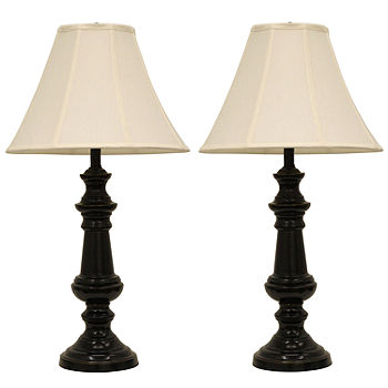 Touch Control Bronze Table Lamps Set, Jcp Bedroom Lamps