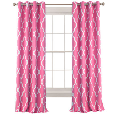 Elrene Emery Blackout Grommet Top Curtain Panel Jcpenney