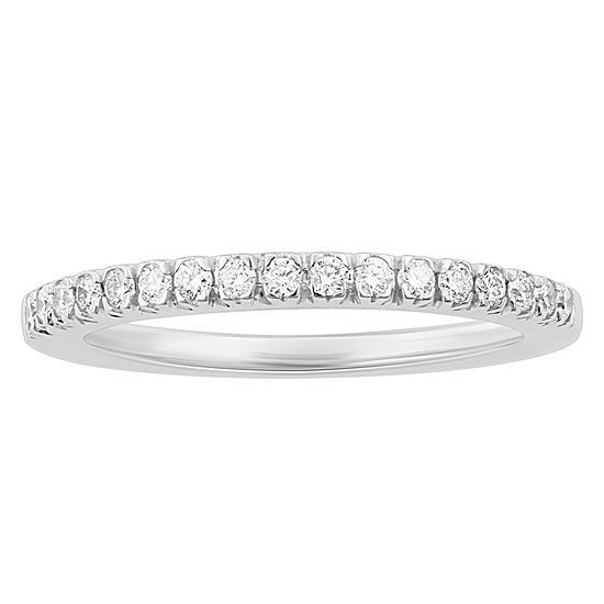 Enchanted Disney Fine Jewelry Womens 1 4 Ct Tw Genuine White