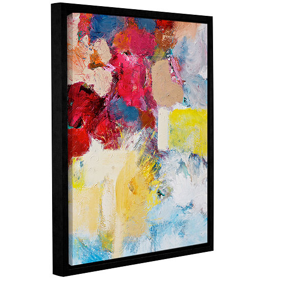 Brushstone When The Angels Sing Gallery Wrapped Floater-Framed Canvas Wall Art