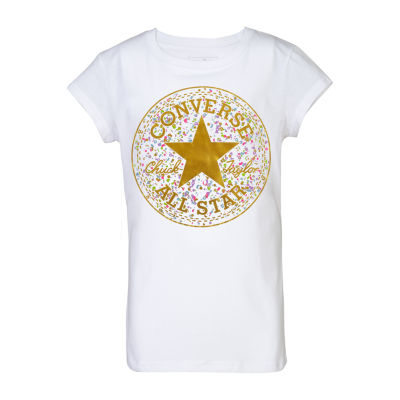 converse round neck t shirt