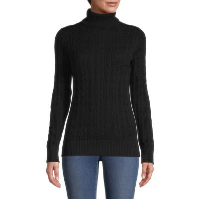 st john's bay turtleneck sweater