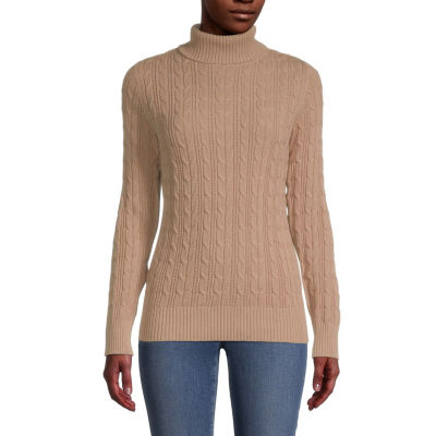 st john's bay cable knit sweater