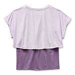 Xersion Little & Big Girls 2-pc. Round Neck Short Sleeve T-Shirt