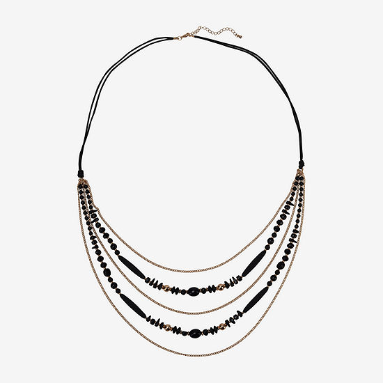 Mixit 15 Inch Herringbone Chain Necklace