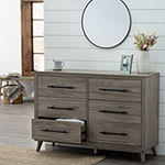 Dream Collection By Lucid Lansing Bedroom Collection 6-Drawer Dresser