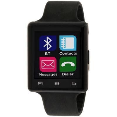 itouch air 2 smartwatch with heart rate monitor and silicone strap