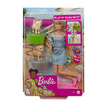 Barbie Play 'N' Wash Pets Doll And Playset