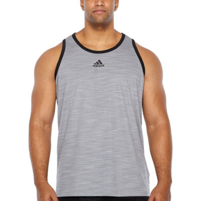 adidas men's heathered tank top