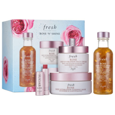 fresh rose hydration skincare essentials