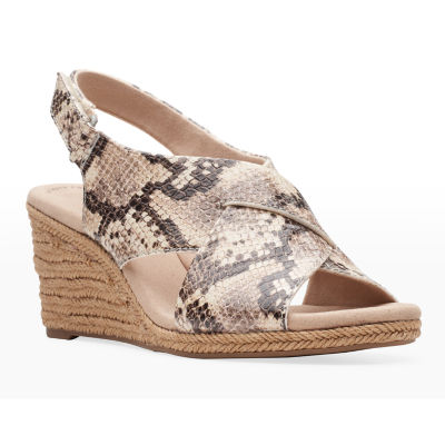 wide width wedge heels