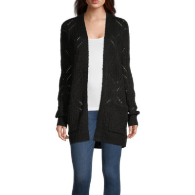 juniors black cardigan