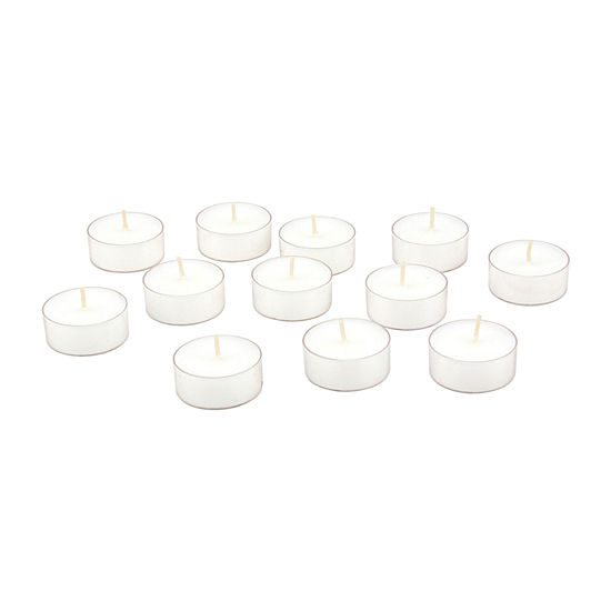 24 Pack White Tealight Candles