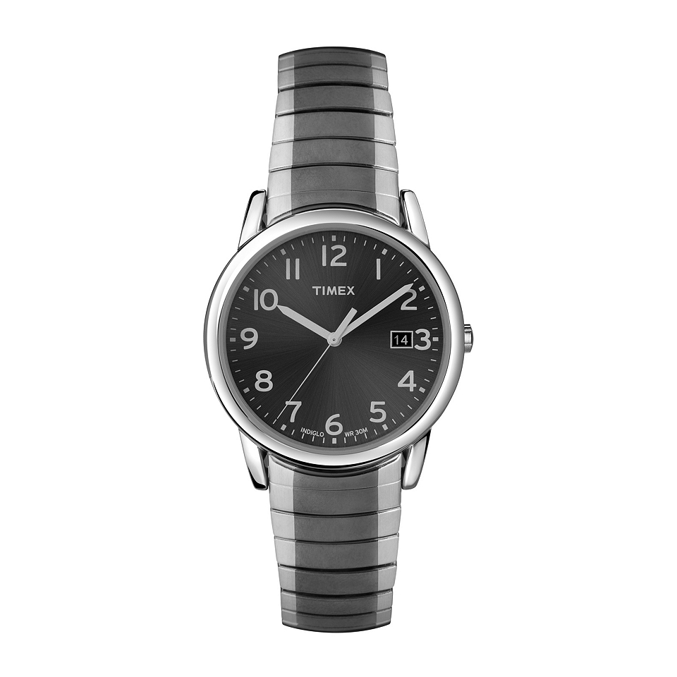 Timex Mens Round Dial Gunmetal Expansion Watch