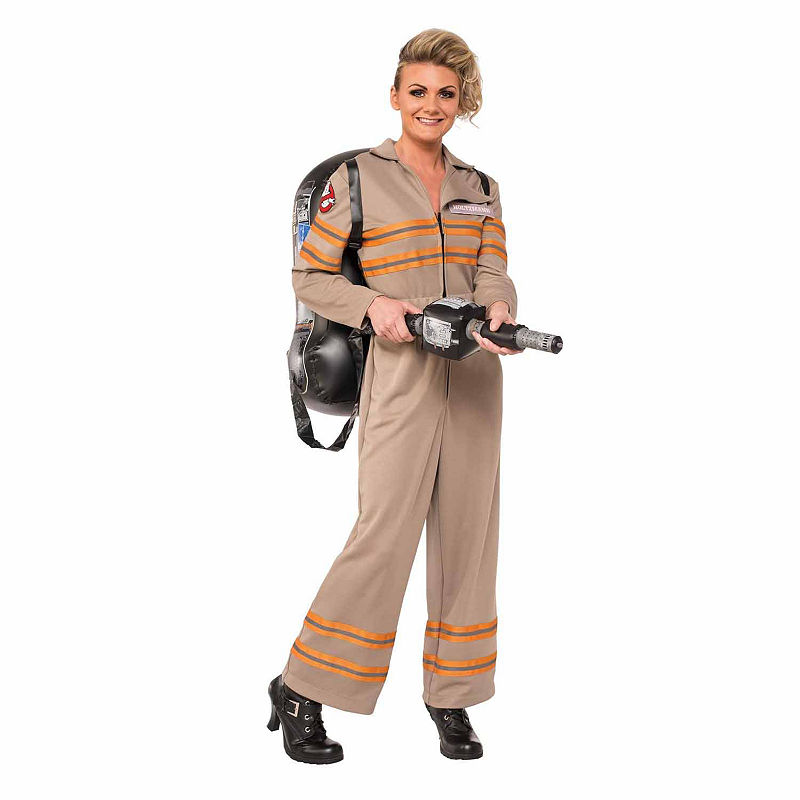 Buyseasons Ghostbusters Movie: Ghostbuster Female Deluxe Adult Costume, Girls, Size Small