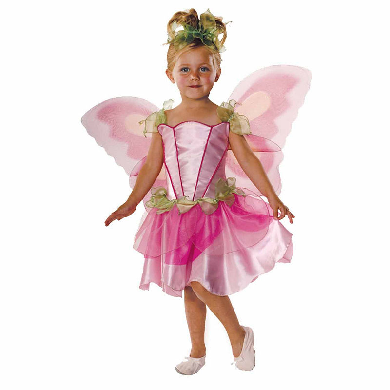 Buyseasons Pink Butterfly Fairy Child Costume, Girls, Size Small (4-6)