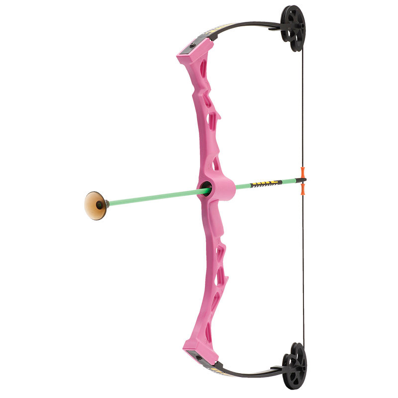 Nxt Generation - Girls Rapid Riser Toy Compound Bow, Pink, One Size