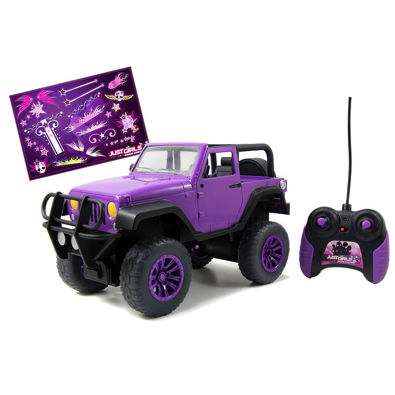 UPC 801310969625 product image for Jada Toys - GirlMazing Remote Control Jeep, Purple | upcitemdb.com