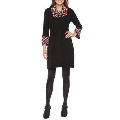 jessica howard cowl neck sweater dress