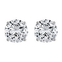 2.5 CT.T.W. Lab-Created White Sapphire Stud Earrings