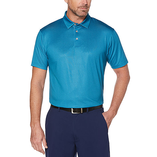 PGA TOUR Easy Care Short Sleeve Jersey Polo Shirt - JCPenney