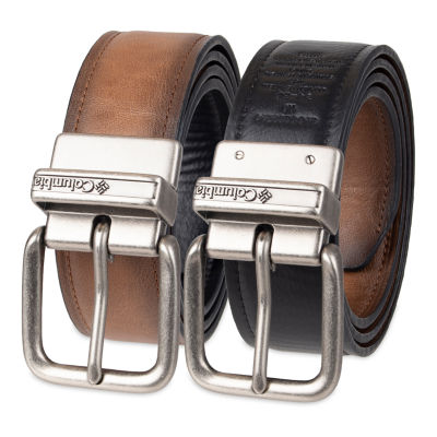 Columbia™ Stretch Reversible Men's Belt, Color Tan Black JCPenney