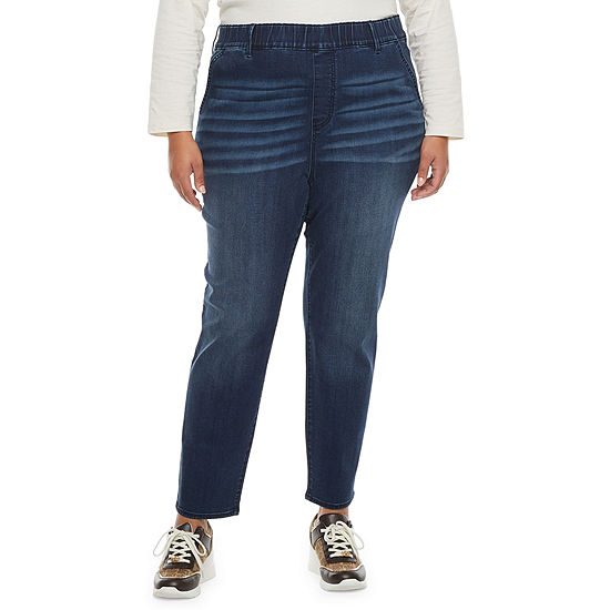 Juicy By Juicy Couture - Plus California Womens Mid Rise Jean