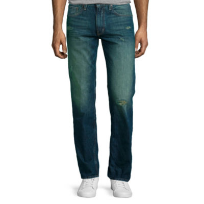 arizona men's jeans slim straight