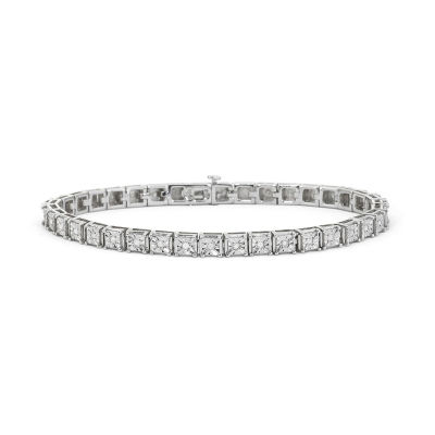 sterling silver tennis bracelet