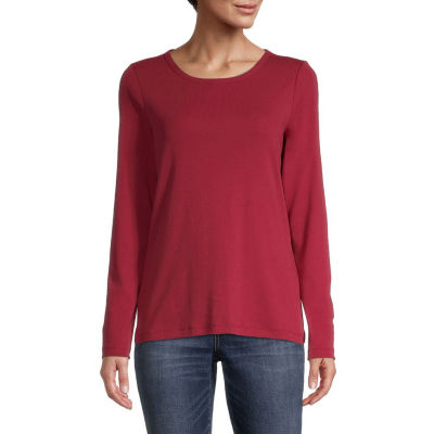 women's st john's bay shirts and blouses at penneys