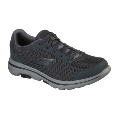 Skechers Gowalk 5 Demitasse Mens Walking Shoes, Color: Charcoal Black ...