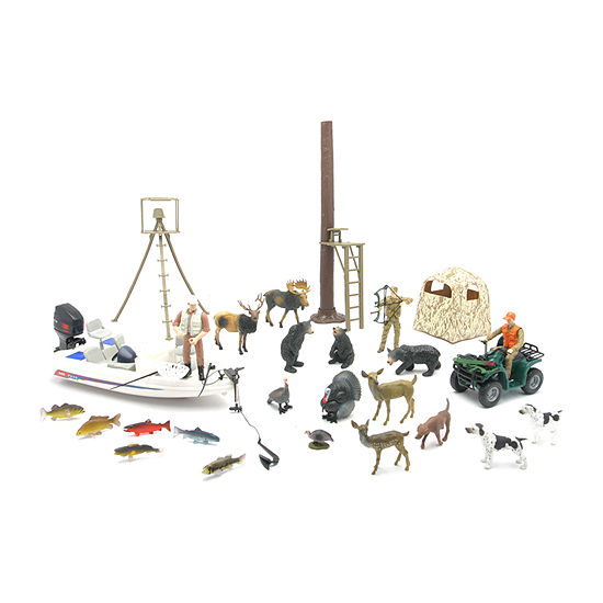 New Ray Deluxe Hunting Playset