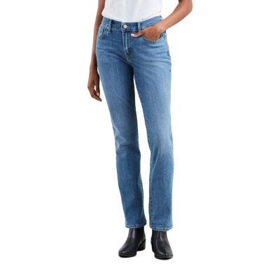 levi 505 straight leg jeans womens